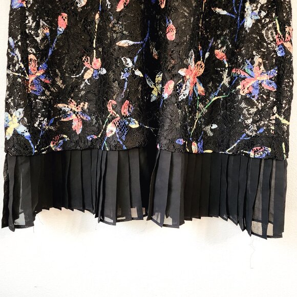 Vintage Signature By Robbie Bee Lace Tank Midi Dress XL WimsiGoth Y2K 90s Grunge - Picture 6 of 14